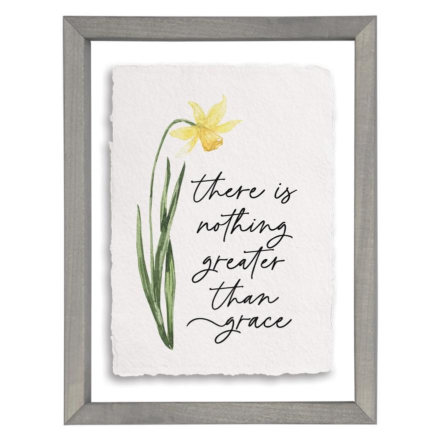 Nothing Greater Grace - Floating Wall Art Rectangle