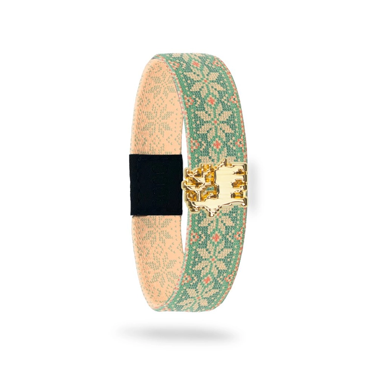 ZOX Wristband - Joy To The World Christmas - Medium – Spotted Moon