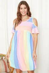 Macy Multicolor Mini Dress
