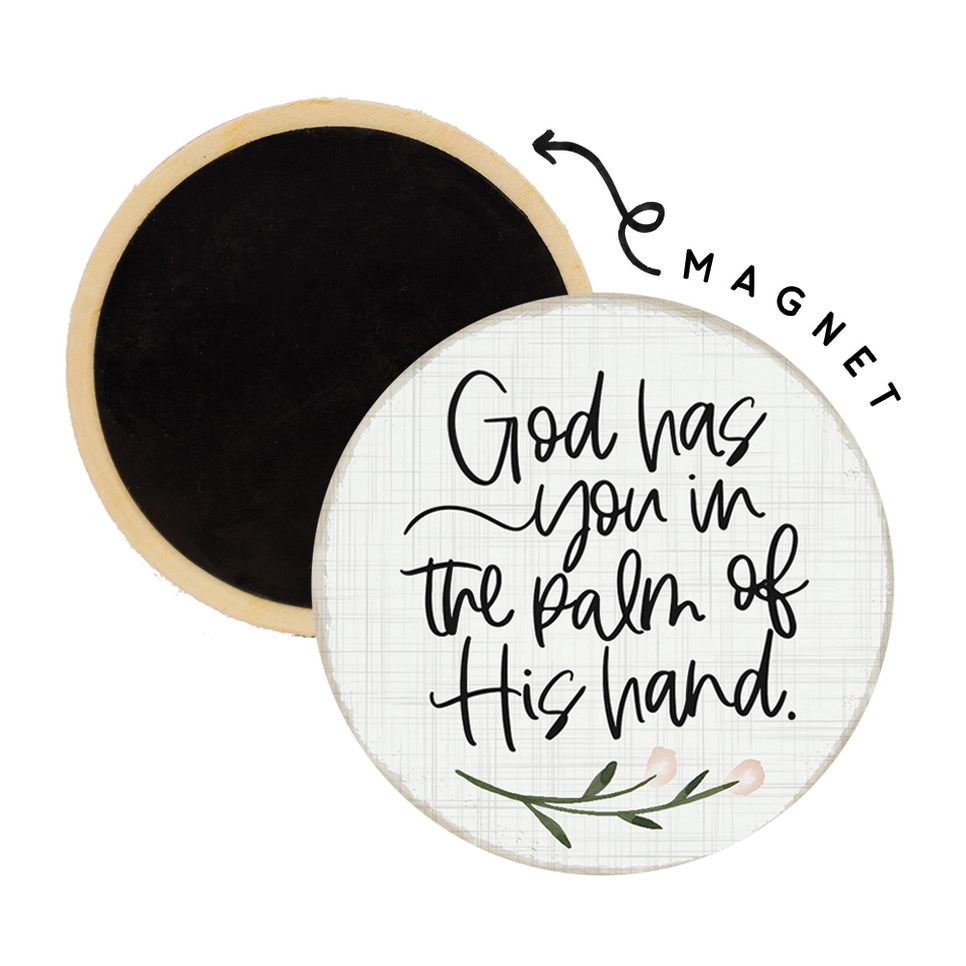 Magnet - Round "God Has You"
