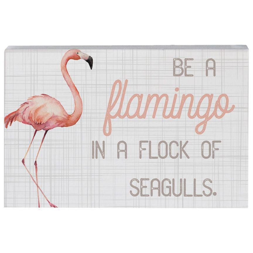 Be A Flamingo - Small Talk Rectangle