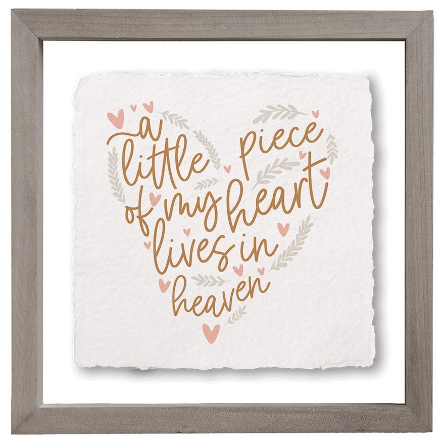 Little Piece Heart - Floating Wall Art Square