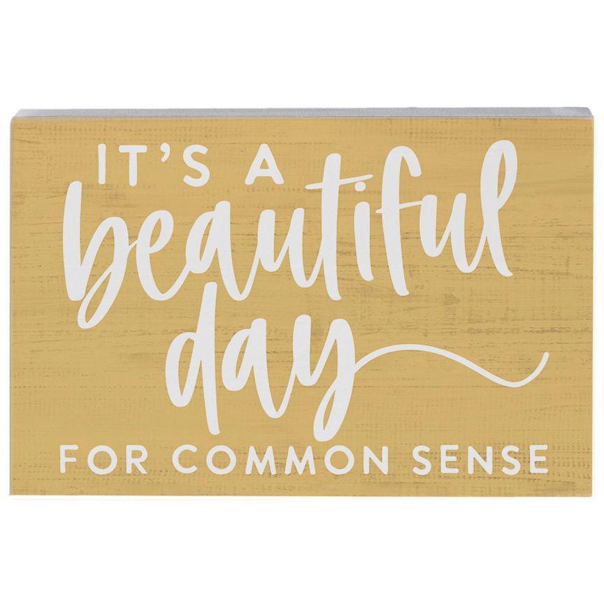 Beautiful Common Sense - Small Talk Rectangle