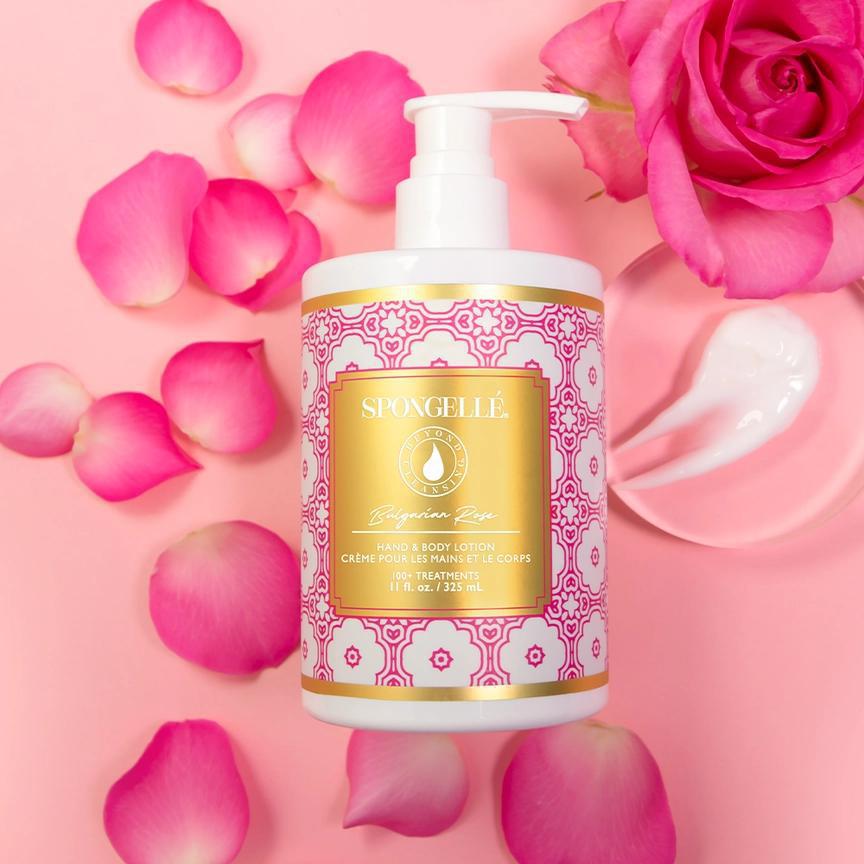 Spongelle Hand & Body Lotion - Bulgarian Rose