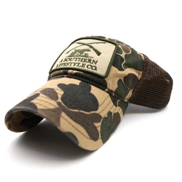 Hunt Club Patch Camo Hat