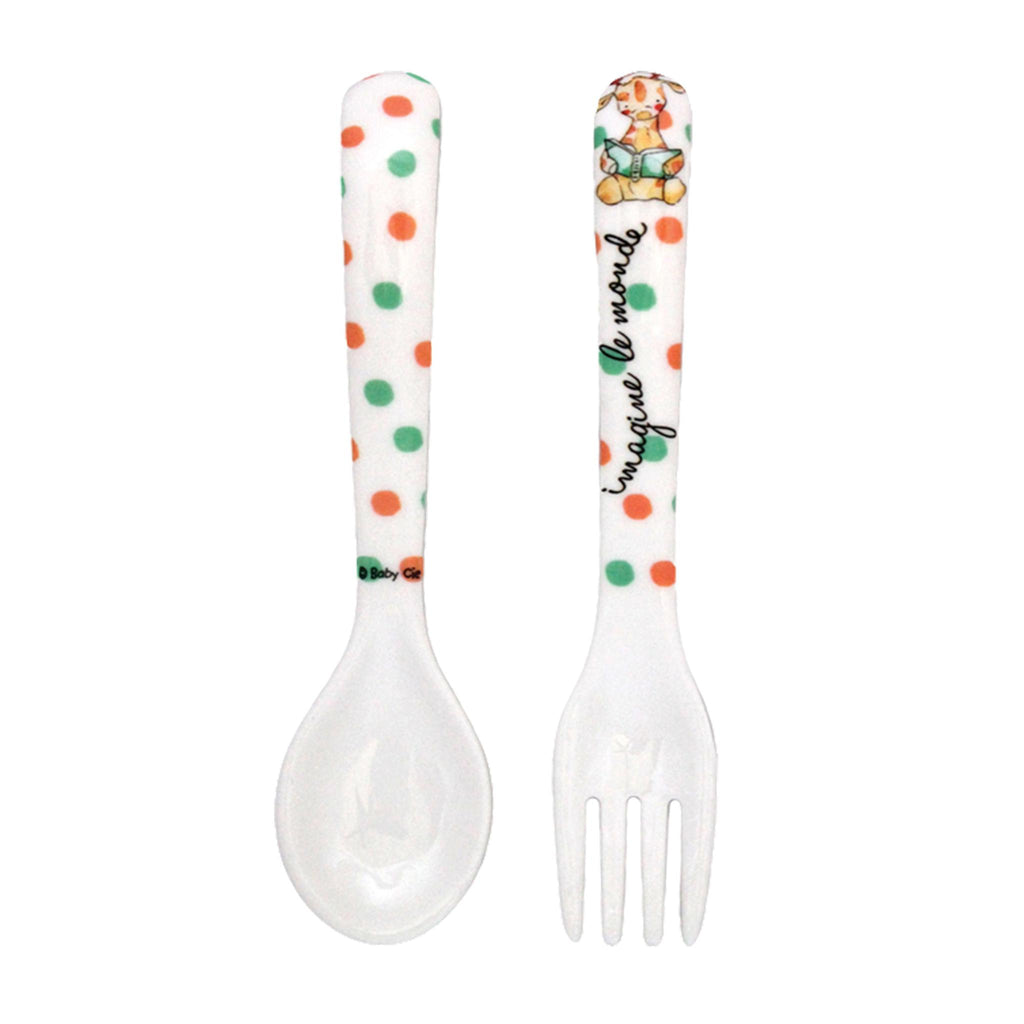 BC - Fork & Spoon Set - Imagine the World