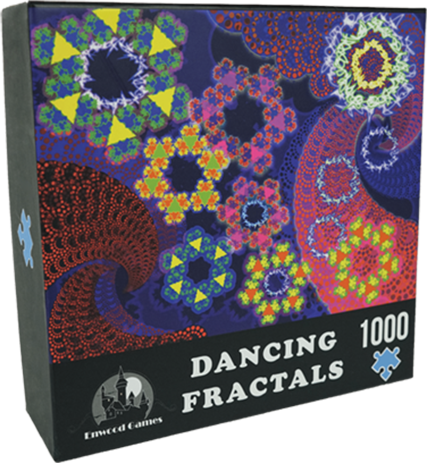 Puzzle - Dancing Fractals - 1000 Piece