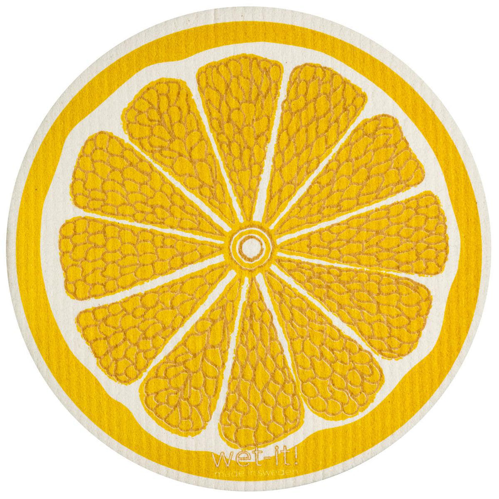 Wet-It! Rounds Swedish Cloth - Lemon