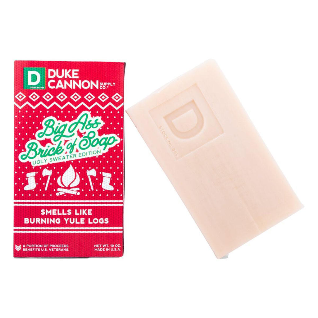 Big Ass Brick of Soap - Ugly Sweater Edition - Burning Yule Logs