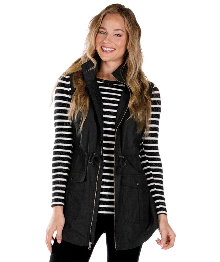 Women's Bristol Utility Vest 5038 - Black