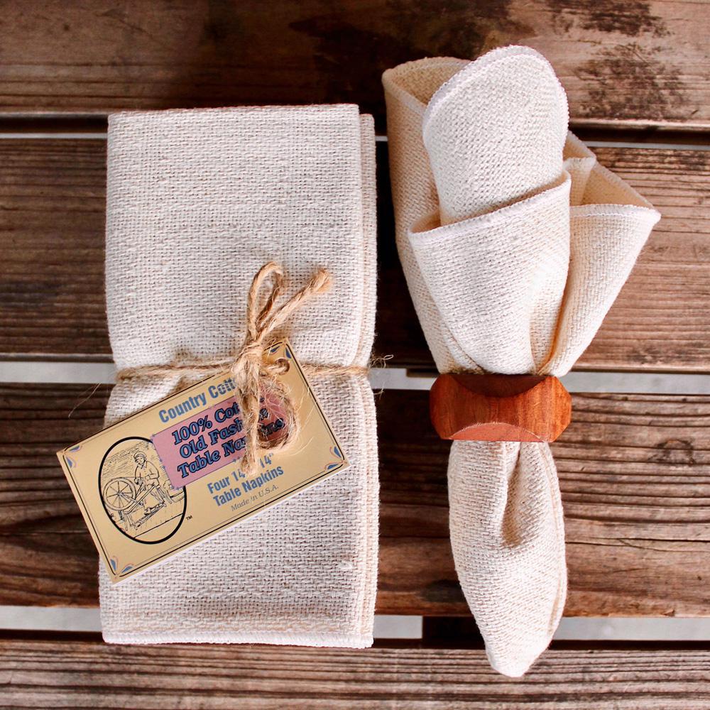 Cotton Table Napkins 14" x 14"