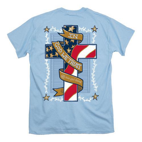 Itsa - USA Cross - Short Sleeve - Light Blue