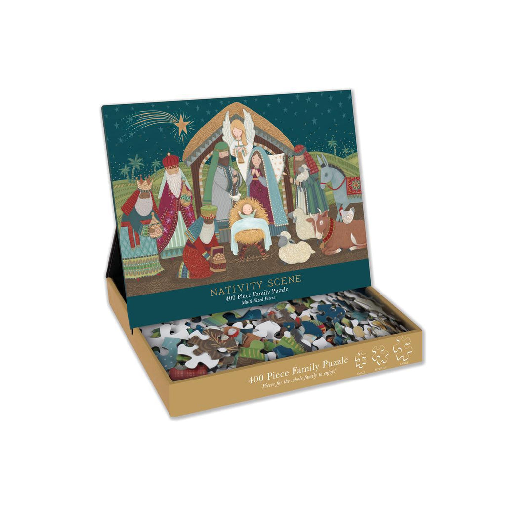 Christmas Puzzle - Nativity 400 Piece Family Puzzle