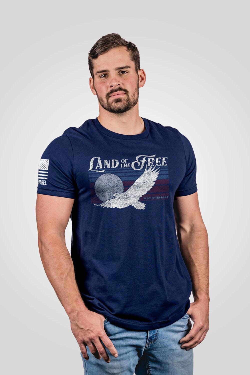 Landfree T-Shirt - Navy