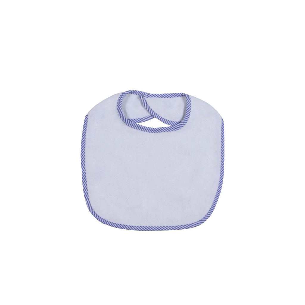 Terry Baby Bib - Blue