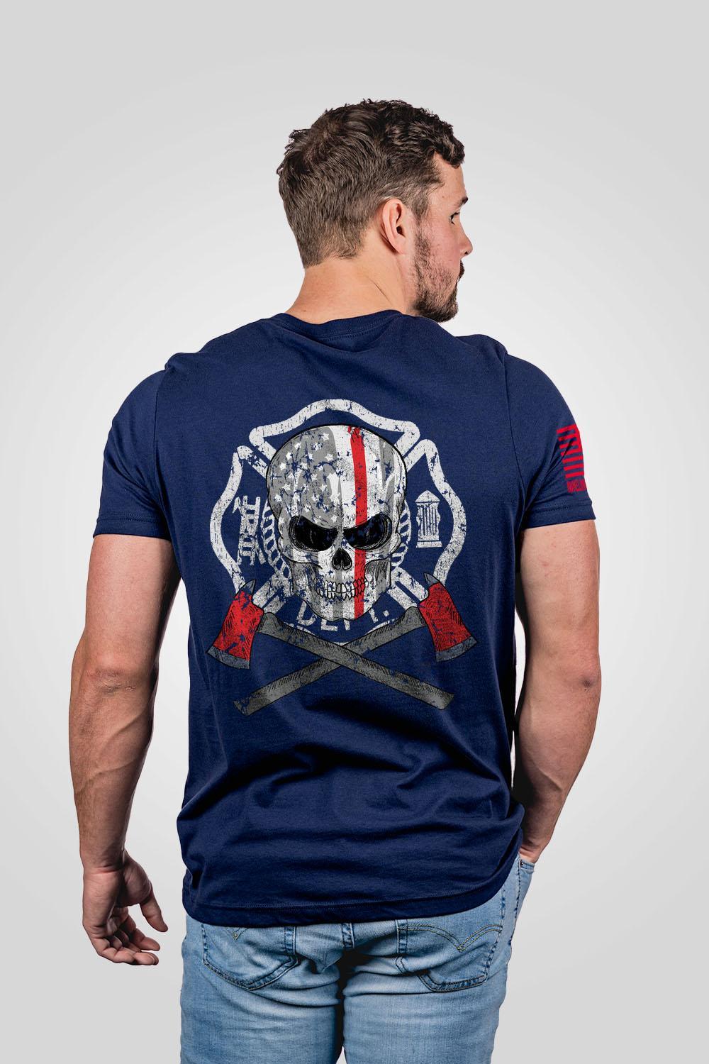 Fear No Flame T-Shirt - Navy