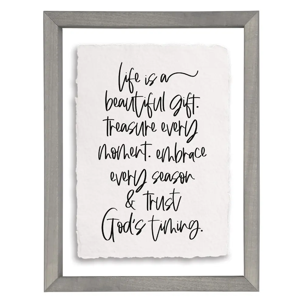 Life Beautiful Gift - Floating Art Rectangle