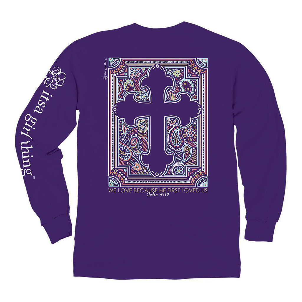 Itsa - Knockout Cross - Long Sleeve - Purple