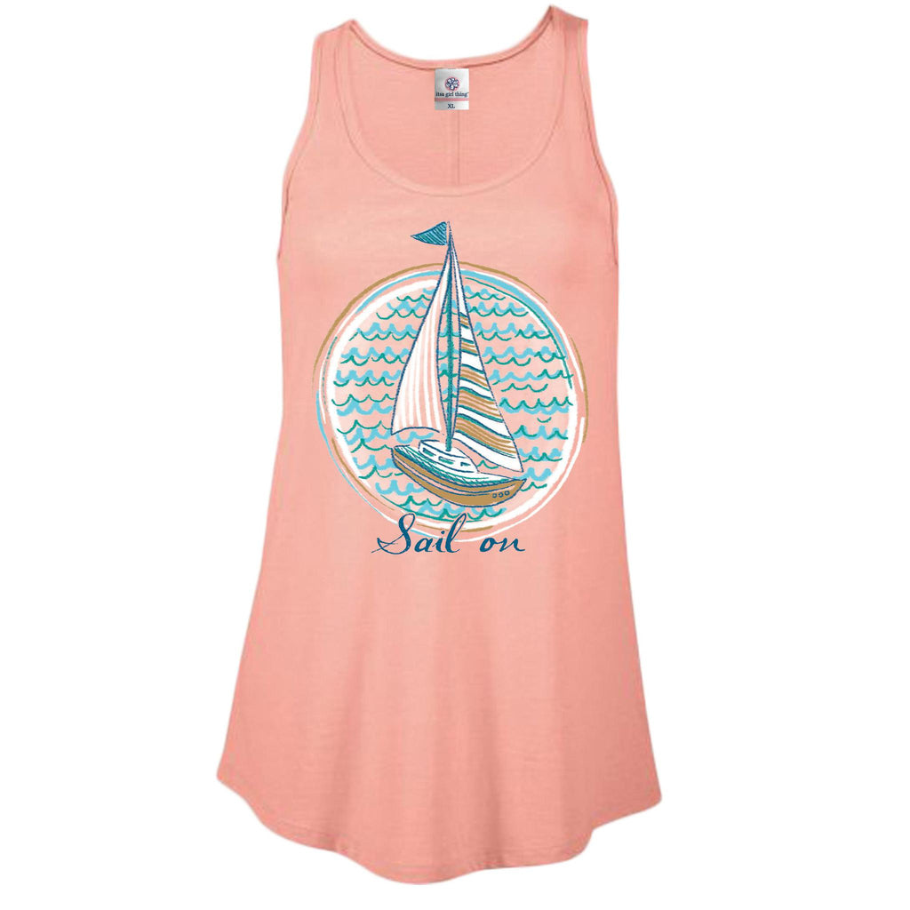 Itsa - Tank Top - Sail On - Blush