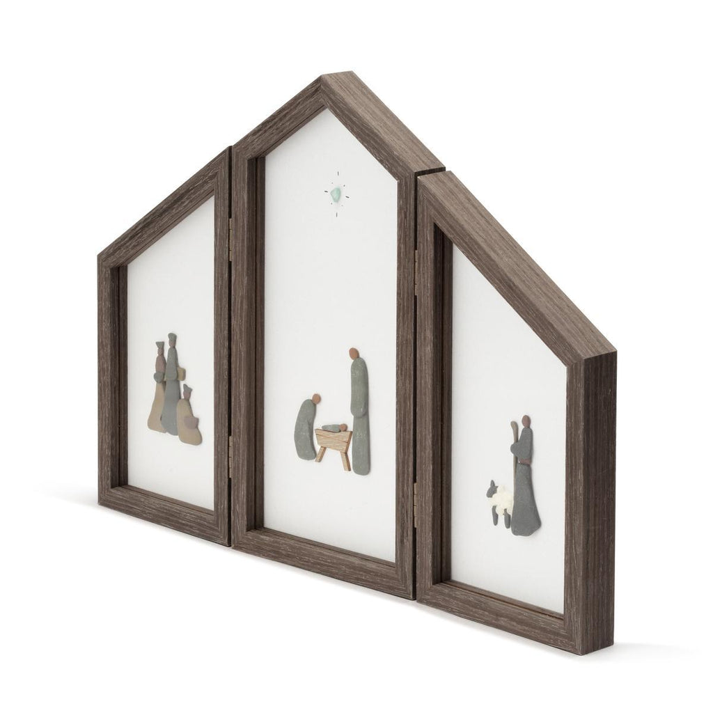 Christmas - Nativity Triptych Shadow Box