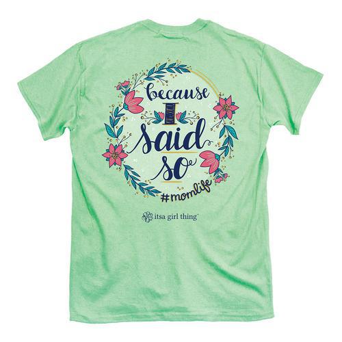 Itsa - Because I Said So - Short Sleeve - Mint