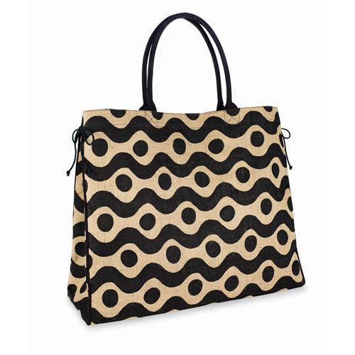Oversize Burlap Tote