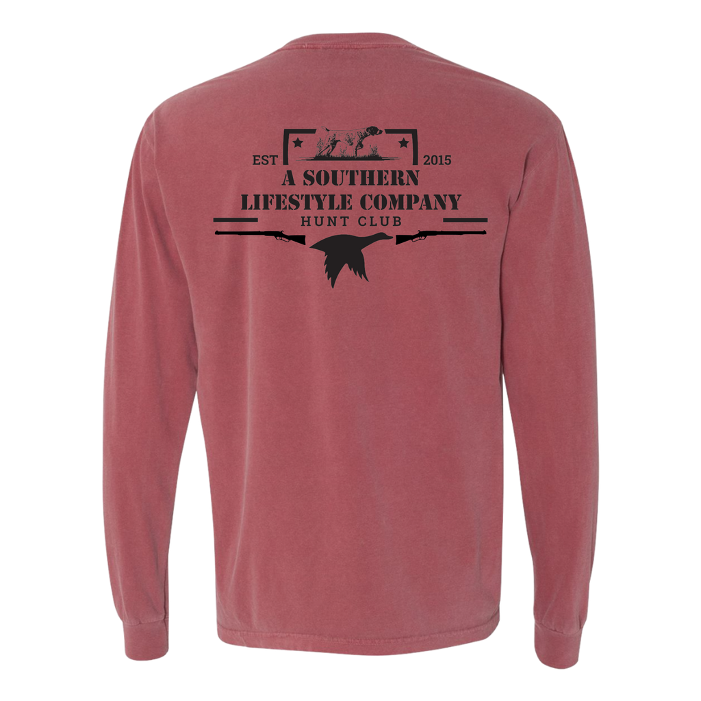 Hunt Club Long Sleeve Tee - Brick