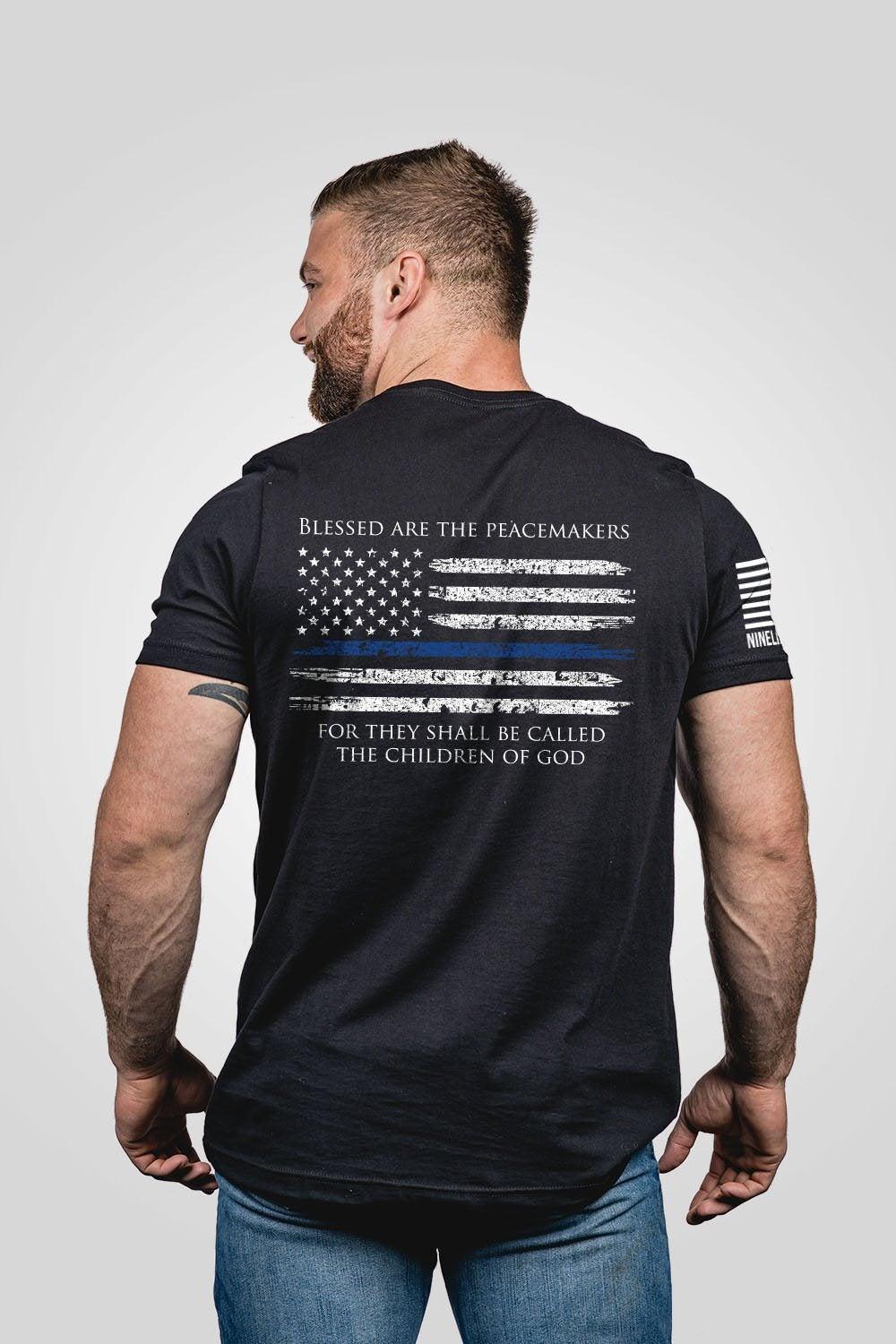 Thin Blue Line T-Shirt - Black