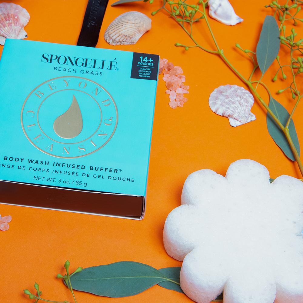 Spongelle Boxed Flower Infused Buffer - Beach Grass
