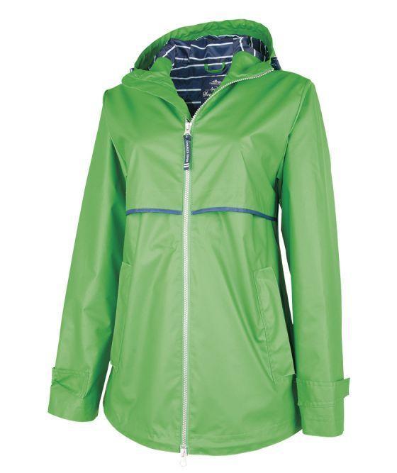 Rainjacket 5996 - Kelly/Stripe