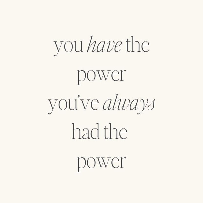 Bracelet - You Have The Power, You've Always Had The Power