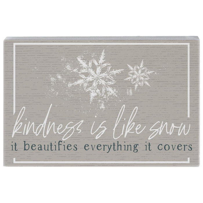 Kindness Is Like Snow - Small Talk Rectangle