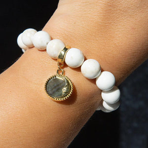 Lenny & Eva Sun & Moon Charm - Mother of Pearl