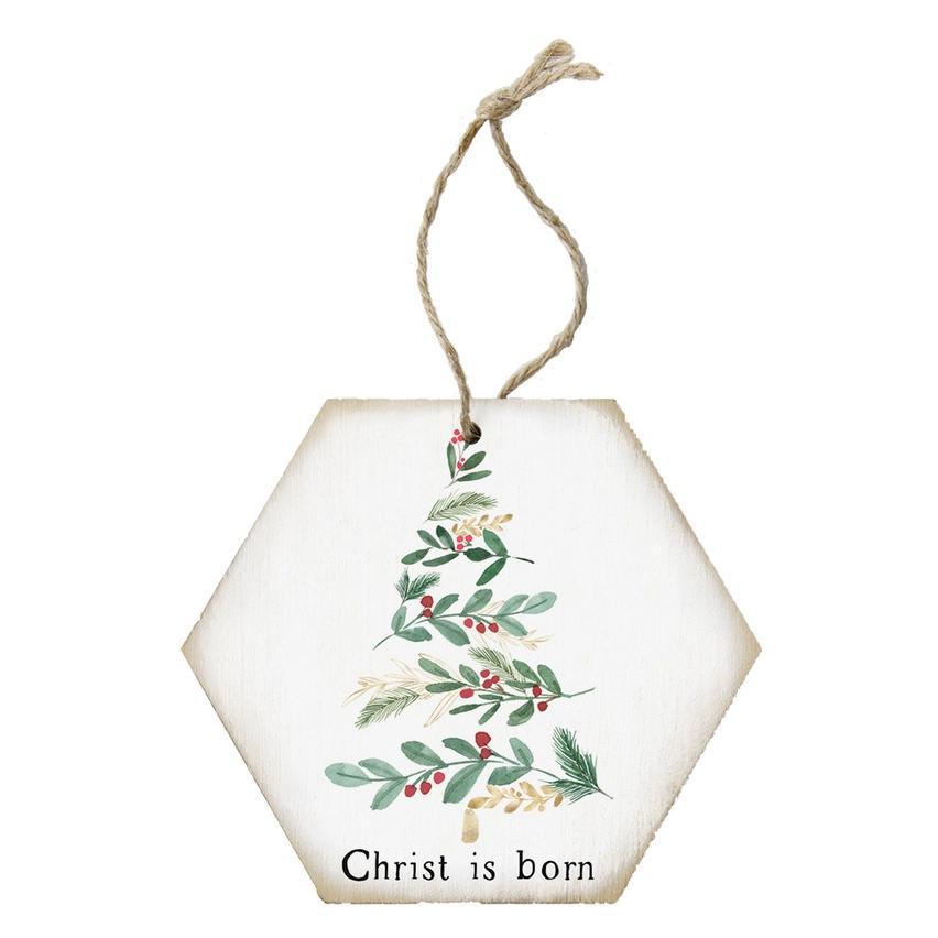 Christmas Ornament - Christ Is Born