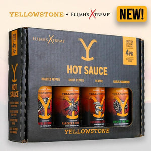 Yellowstone Hot Sauce Variety Pack - 4 Bottles