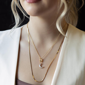 Lenny & Eva Moon Mother of Pearl Charm