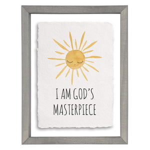 God's Masterpiece - Floating Wall Art Rectangle