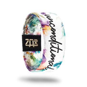 ZOX Wristband - Unconditional (Uplifting Mother's Day) - Medium Size