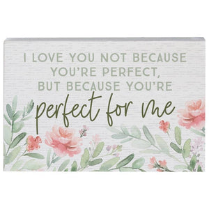 Perfect For Me - Small Talk Rectangle