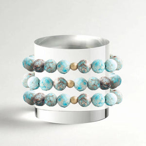 Lenny & Eva Gemstone Bracelet - Turquoise Jasper