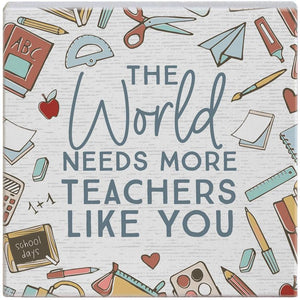 Gift A Block - World Needs Teachers
