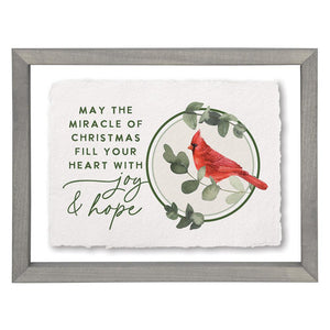 Miracle of Christmas - Floating Wall Art Rectangle