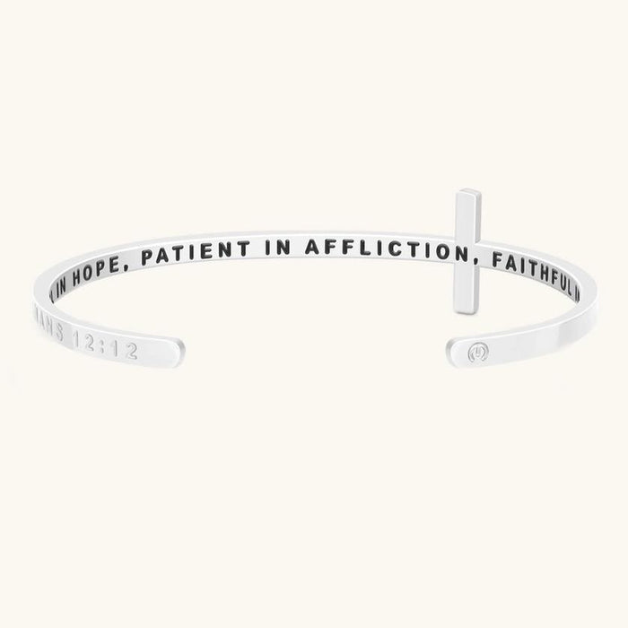 Bracelet - Be Joyful in Hope, Patient In Affliction, Faithful In Prayer (Romans 12:12)
