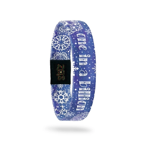 ZOX Wristband - One In A Billion Snowflake - Medium