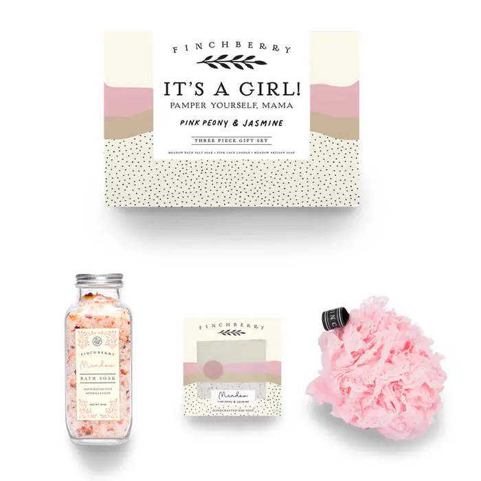 It's A Girl Baby Shower Gift by Finchberry