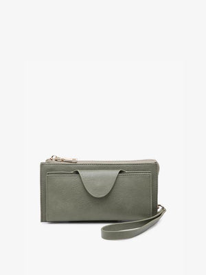 Kyla RFID Wallet w/Snap Closure