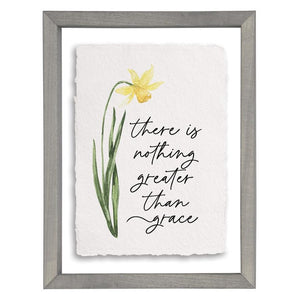 Nothing Greater Grace - Floating Wall Art Rectangle