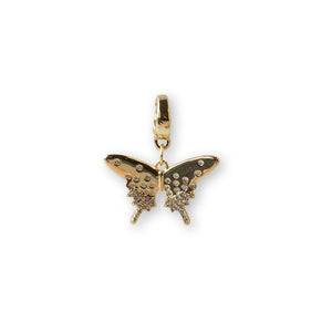 Lenny & Eva Butterfly CZ Charm