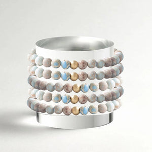 Lenny & Eva Gemstone Bracelet - Blue Jasper
