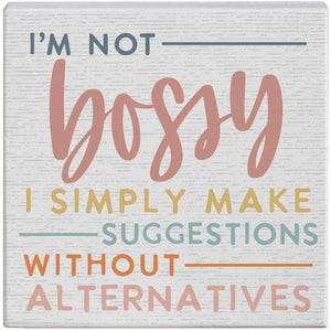 I'm Not Bossy - Small Talk Square